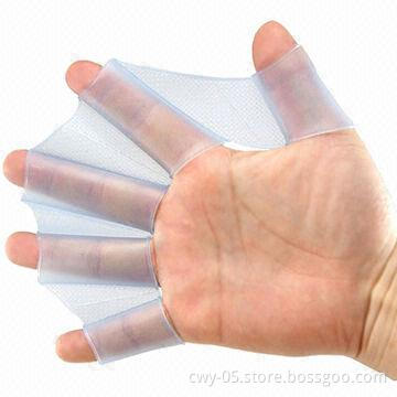New Desgin Silicome Swimming Diving Webbed Gloves
